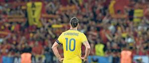 Alles vorbei. Die EM war der letzte große Auftritt von Zlatan Ibrahimovic im Trikot