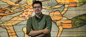 Comic-Pionier. Der Kurator der Ausstellung "Pioniere des Comics", Alexander Braun.