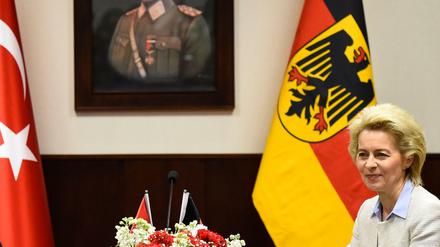 Verteidigungsministerin Ursula von der Leyen war schon im Januar zu Besuch in Incirlik.