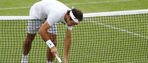 Auf der Suche nach seiner Form: Roger Federer.