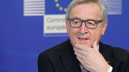 Jean-Claude Juncker, Chef der EU-Kommission, wirkte angeschlagen.