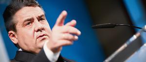 Bundeswirtschaftsminister Sigmar Gabriel. 