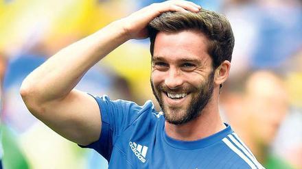 Forever on fire. Will Grigg hat bei dieser EM keine Minute gespielt. Die Fans lieben ihn trotzdem.