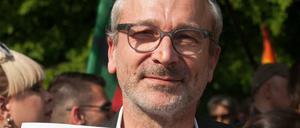 "Vardik, Variz, Varolacagiz" (Uns gab es, uns gibt es, uns wird es geben): Grünen-Politiker Volker Beck im Juni 2015.