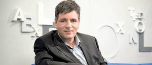 Im Olymp angekommen. Der diesjährige Büchner-Preisträger Marcel Beyer 2014 auf der Frankfurter Buchmesse.