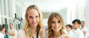 Gala-Chefredakteurin Anne Meyer-Minnemann (links) und Cathy Hummels beim Gala Fashion Brunch.