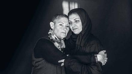 Israelin Robi und Palästinenserin Bushra.