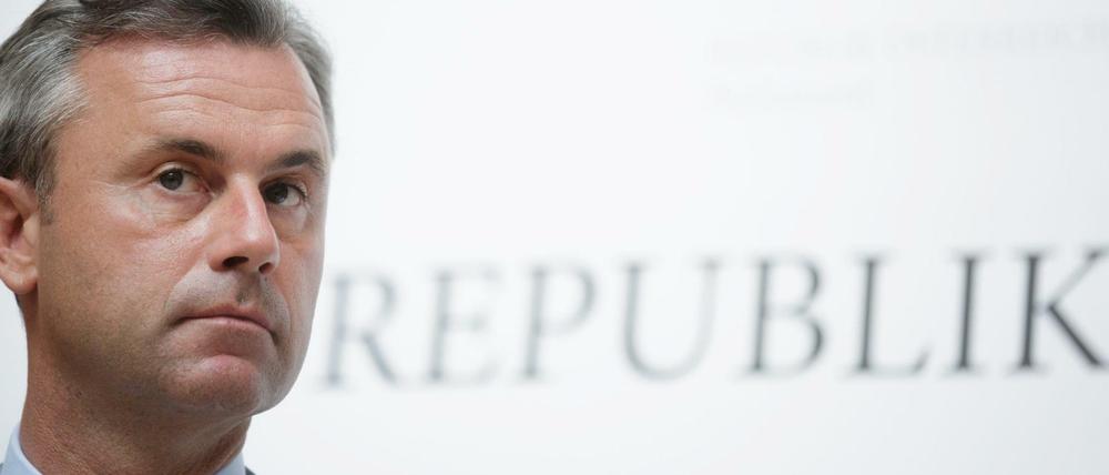 Seine FPÖ war vor Gericht erfolgreich: Norbert Hofer.