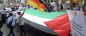 Seit zwanzig Jahren findet die zentrale Al-Quds-Kundgebung in Berlin statt. Die Route führt auch über den Kurfürstendamm.