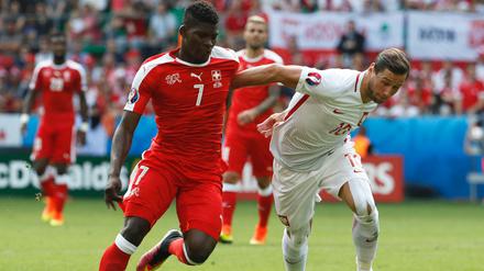 Breel Embolo überzeugte bei der EM für die Schweiz.