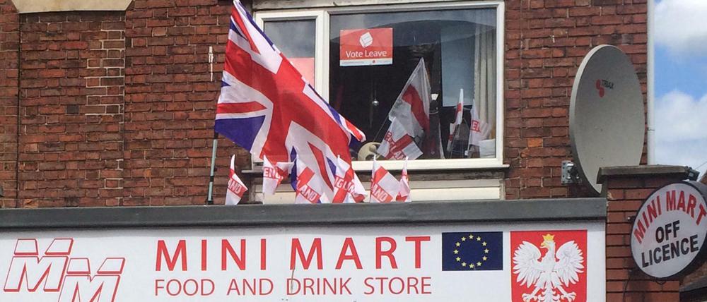Alltag in England. Was einigen nicht gefällt.