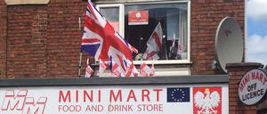 Alltag in England. Was einigen nicht gefällt.