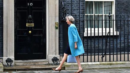 Theresa May gilt als eine der aussichtsreichsten Kandidaten für einen Einzug in Downing Street 10. 