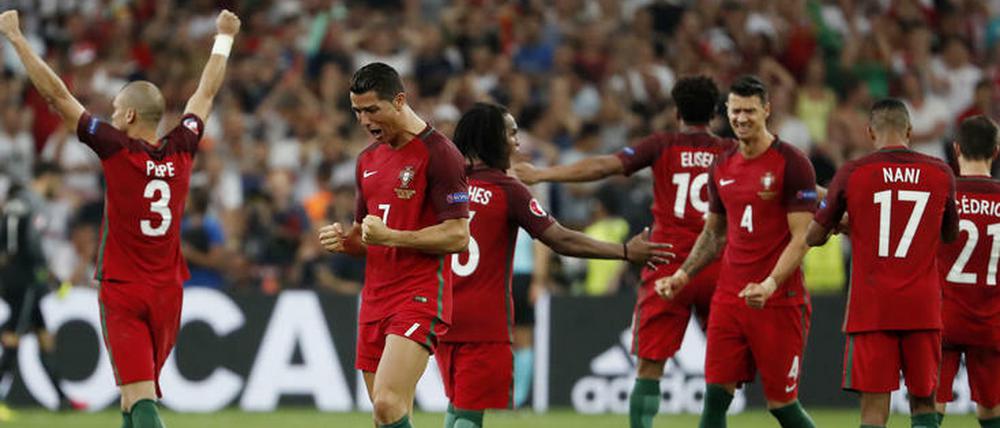 Auf den Punkt gebracht. Portugal elfmetert sich ins Halbfinale.