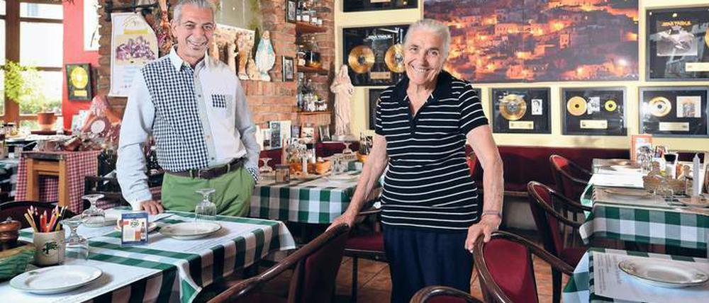 Mit 81 ist die Mutter immer noch die Chefin in der Trattoria. 