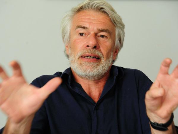Chris Dercon, der künftigen Chef der Berliner Volksbühne.