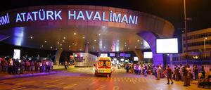 Der Atatürk-Flughafen am Dienstagabend.
