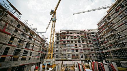 Wohnungsbau in Berlin.