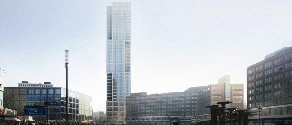 So wird der Blick vom Kaufhof in Richtung Osten demnächst aussehen.