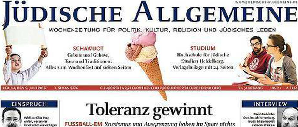 Keine Verbandspostille.  Aus dem „Jüdischen Gemeindeblatt für die Nord-Rheinprovinz und Westfalen“ wurde das wichtigste Presseorgan jüdischen Lebens in Deutschland.