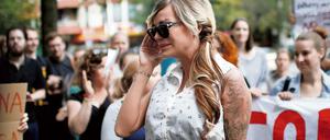 Opfer oder Täterin? Gina-Lisa Lohfink, Ex-Fernsehtopmodel, muss sich derzeit vor Gericht wegen falscher Verdächtigung verantworten.