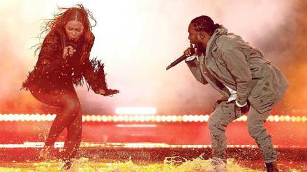 Konzert-Zerrung. Die Waliser schwänzten Beyoncés Gig.