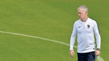 Trainer Didier Deschamps setzt auf Disziplin im Team.