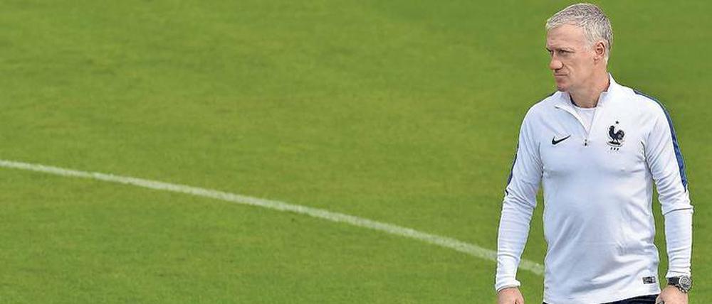 Trainer Didier Deschamps setzt auf Disziplin im Team.