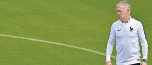 Trainer Didier Deschamps setzt auf Disziplin im Team.