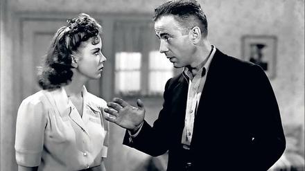 Braut und Gangster. Ida Lupino und Humphrey Bogart in „High Sierre“ von Raoul Walsh (1941). 