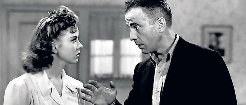 Braut und Gangster. Ida Lupino und Humphrey Bogart in „High Sierre“ von Raoul Walsh (1941).