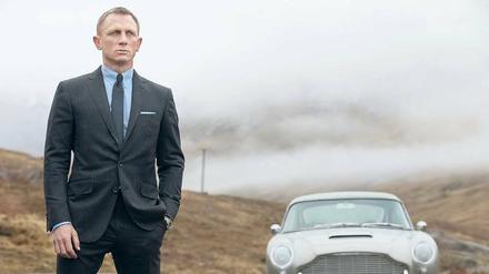 Ewiger Gentleman. James Bond, hier von Daniel Craig verkörpert, zeigt sich stets in bestem Zwirn. 