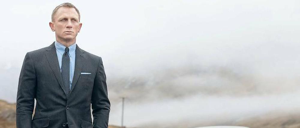 Ewiger Gentleman. James Bond, hier von Daniel Craig verkörpert, zeigt sich stets in bestem Zwirn. 