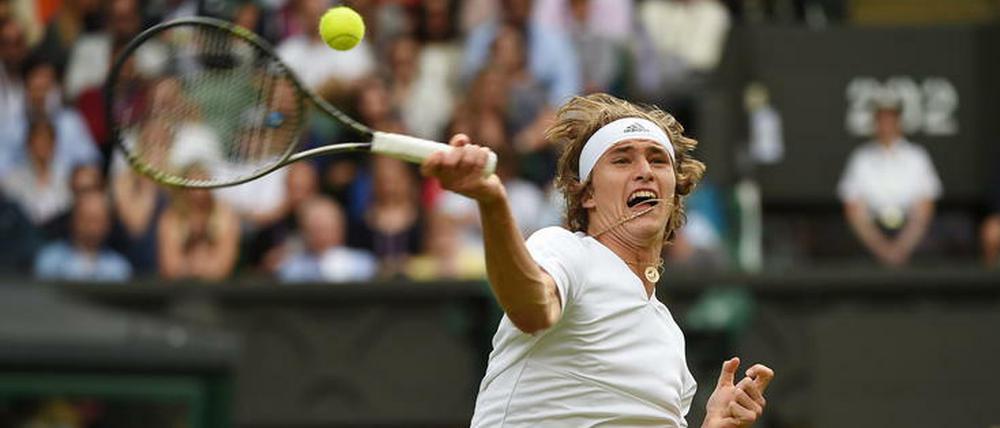 Gut gekämpft, aber wieder einmal reicht es nicht für Alexander Zverev gegen Tomas Berdych.