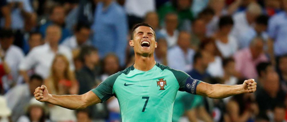 Cristiano Ronaldo kostet den Erfolg voll aus.