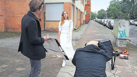 Schön schmuddelig: Beinah jede Ecke Berlins bietet Platz für ein Shooting.