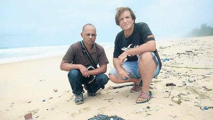 Blaine Gibson hat sich selbstständig auf die Suche nach Trümmerteilen des vor zwei Jahren verschwundenen Malaysia-Airlines-Flugs MH370 begeben. 