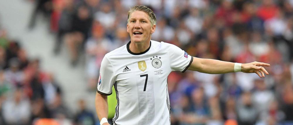 Bastian Schweinsteiger könnte gegen Italien sein letztes Länderspiel bestreiten.