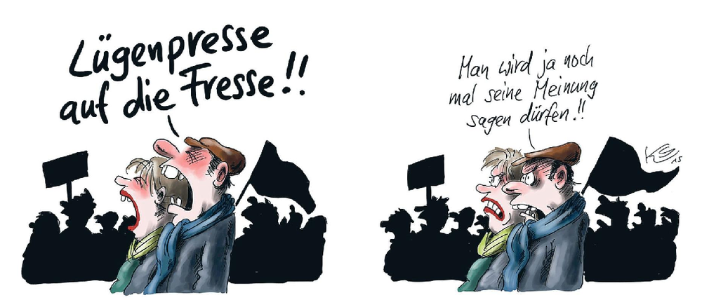 Die "Sächsische Zeitung" ist Vorurteile von Pegida gewohnt