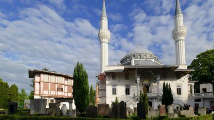 Die Sehitlik Moschee, Berlin-Neukölln.