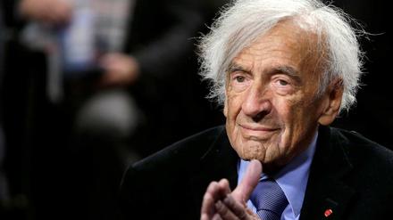 Der Holocaust-Überlebende Elie Wiesel im März 2015 in Washington.