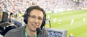 Steffen Simon kommentierte das EM-Spiel Deutschland gegen Italien.