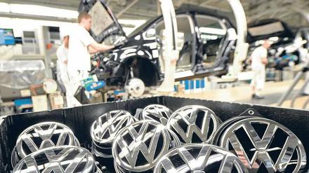 Präsentiert sich umweltfreundlich: der Volkswagen-Konzern. 