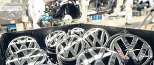 Präsentiert sich umweltfreundlich: der Volkswagen-Konzern. 