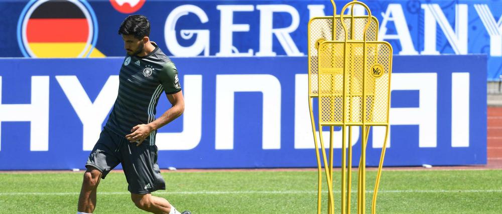 Kommt Emre Can beim Halbfinalspiel Deutschland gegen Frankreich zum Einsatz. Diese Frage wurde am Dienstag auch im ZDF-Morgenmagazin diskutiert.