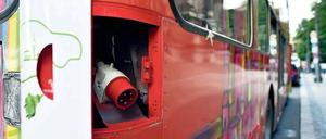 Stecker statt Tankstutzen.