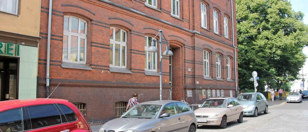 Das historische Gebäude in der Moritzstraße wird jetzt saniert.