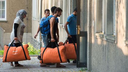 Ankunft in Leipzig: Nun muss die Integration der Flüchtlinge organisiert werden.