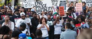 Protestmarsch in Dallas.