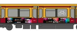 So sieht die "Regenbogen-S-Bahn" aus.